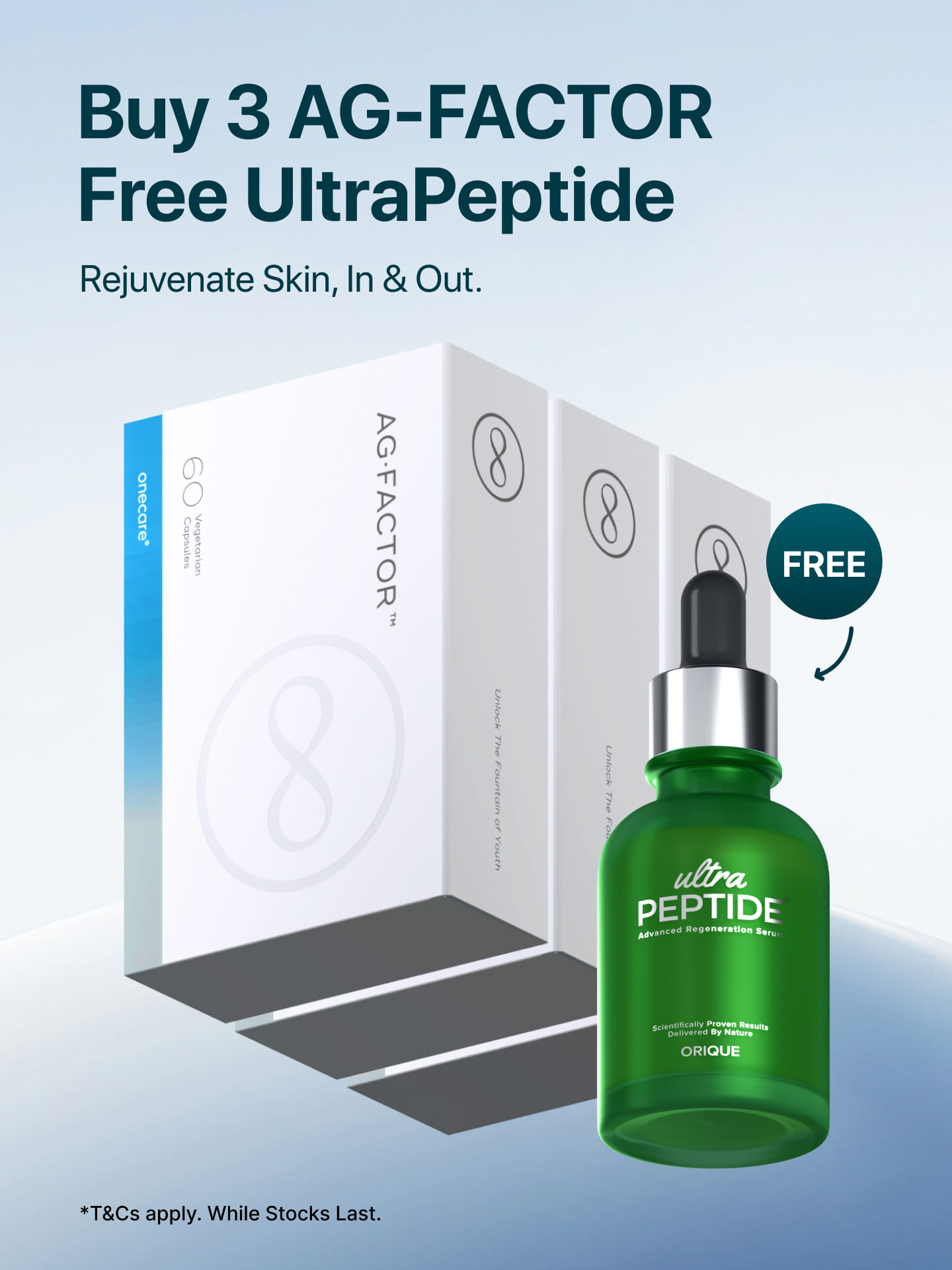 AG-FACTOR™ | A daily dose for brighter, youthful appearance